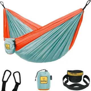 Camping Hammocks — Pack-light lounging between two trees by the water