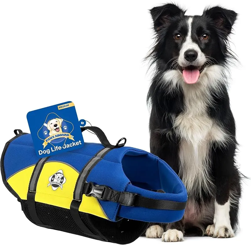 Paws Aboard Neoprene Dog Life Jacket