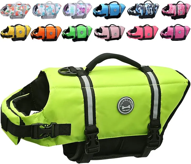 Vivaglory Ripstop Dog Life Jacket