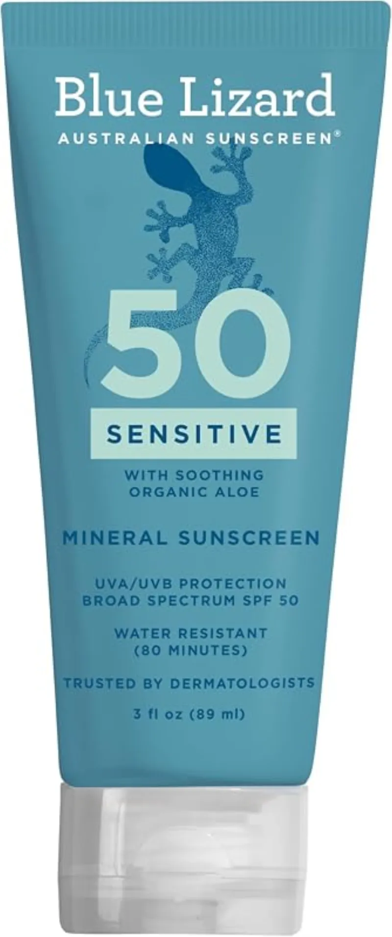 Blue Lizard Sensitive Mineral Sunscreen SPF 50+
