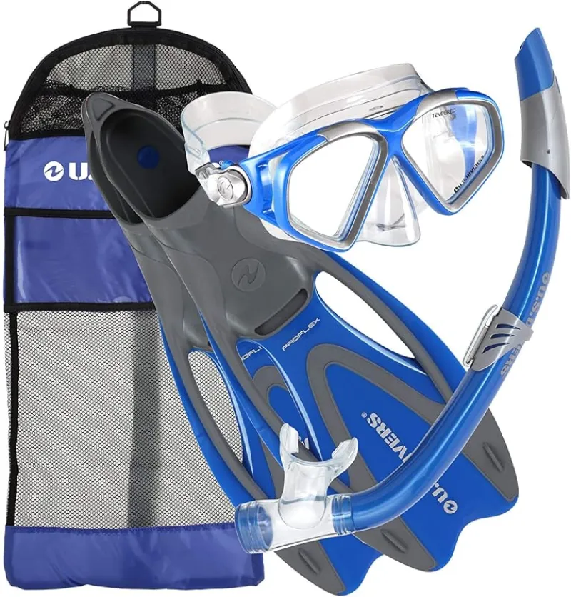 U.S. Divers Cozumel Mask + Sea Breeze Snorkel