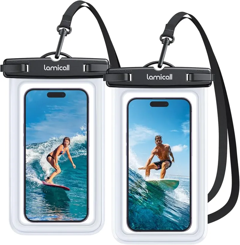 Lamicall Waterproof Phone Pouch (2-pack)